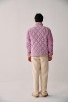 "Pink city" quilted jacket view 7
