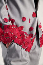 "Yours forever" hand appliqué resort blazer view 2