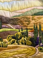 "Afternoon in Tuscany" quilted jacket view 3