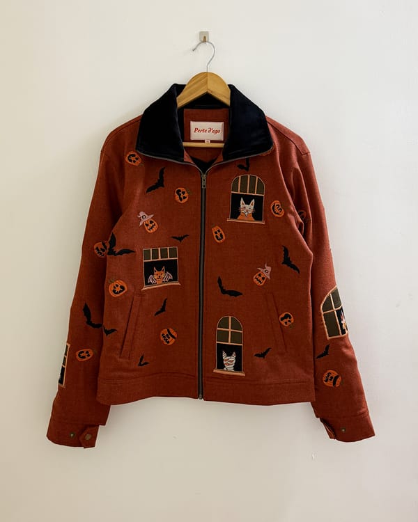 Perte D'ego — Whiskers in the Window wool jacket