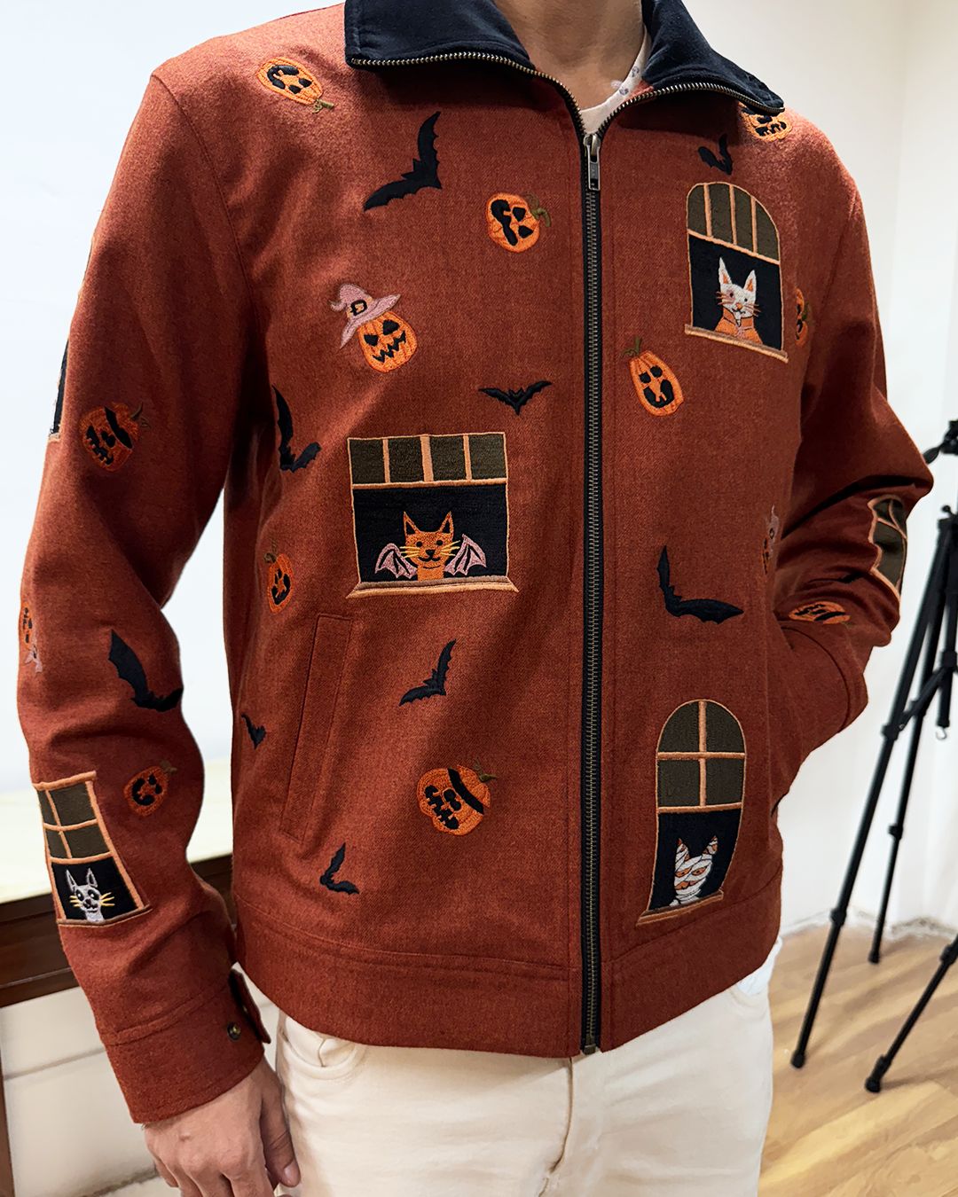 Whiskers in the Window wool jacket - image 2