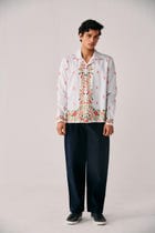 Giardino embroidered shirt view 1
