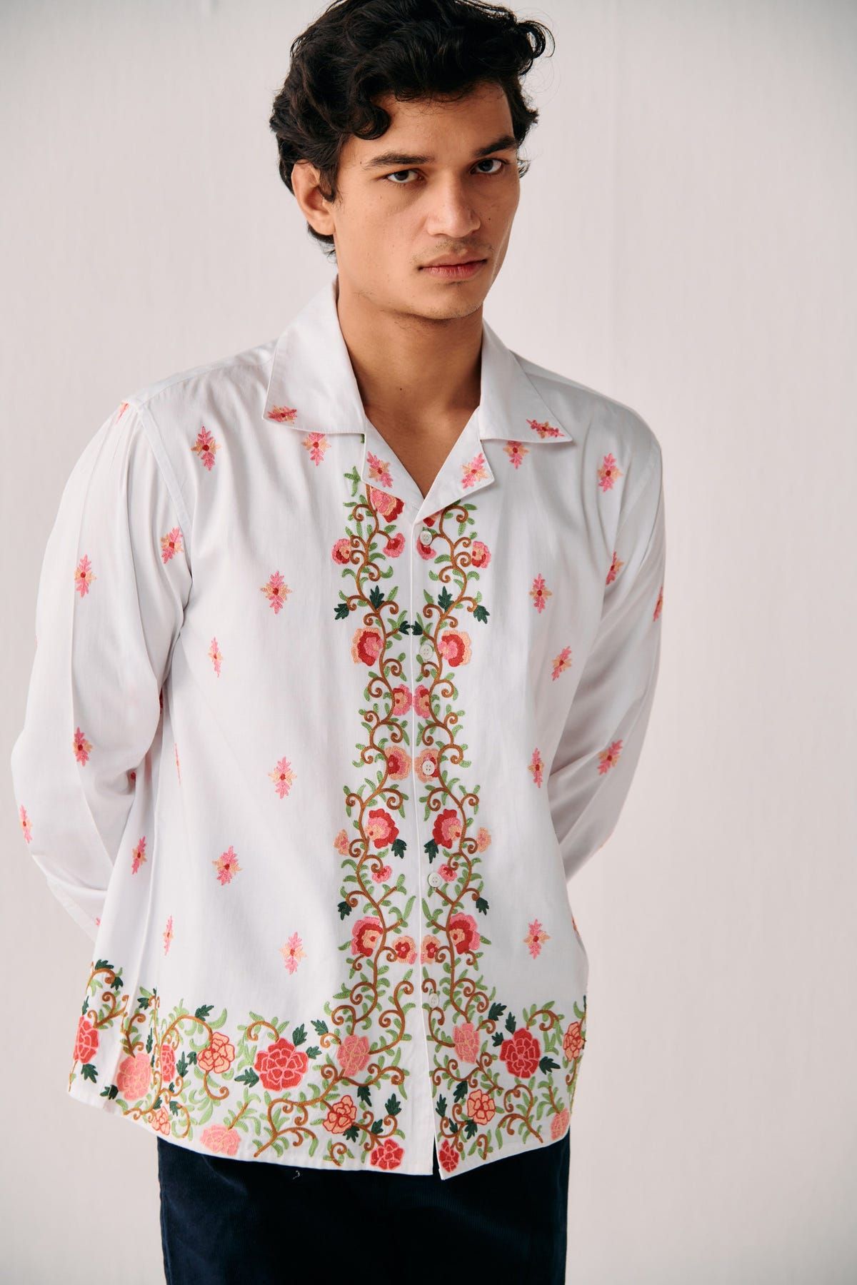 Giardino embroidered shirt - image 2