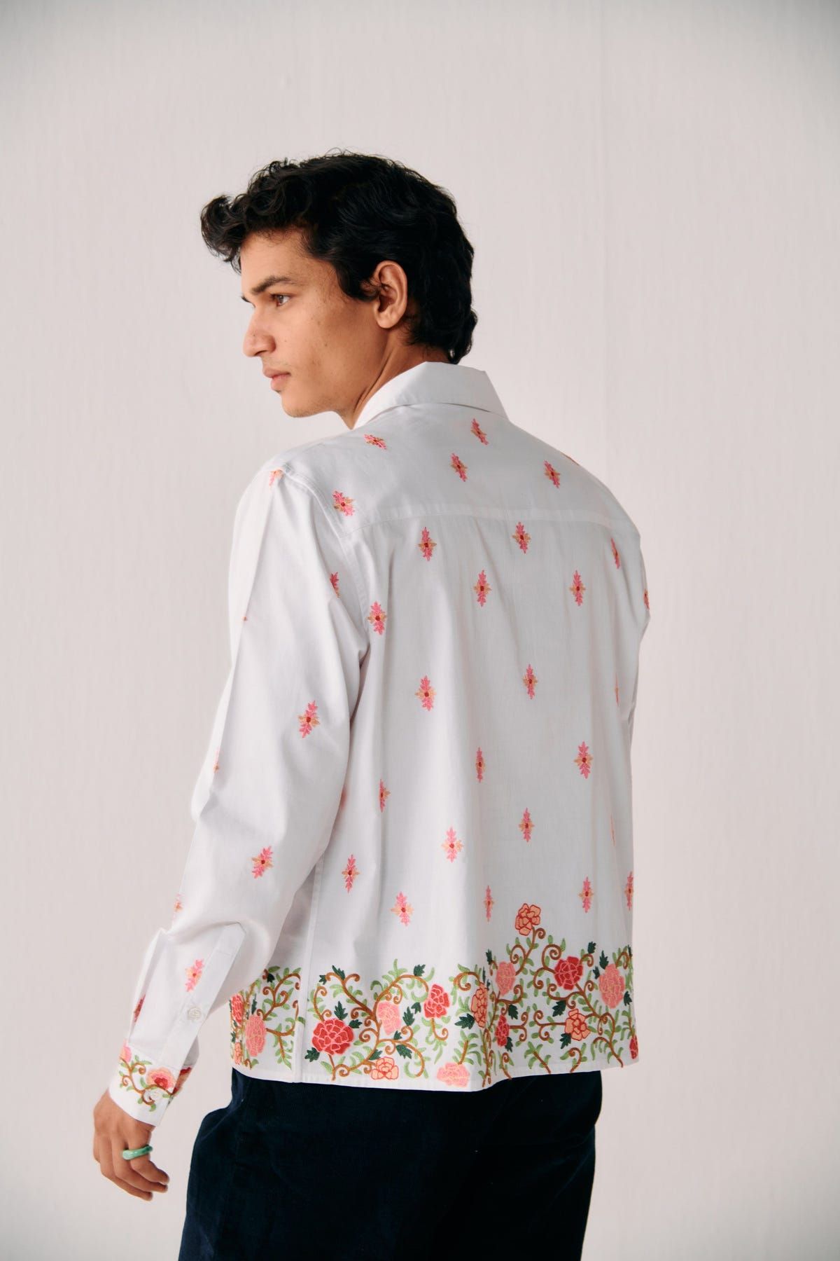 Giardino embroidered shirt - image 5