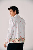 Giardino embroidered shirt view 5