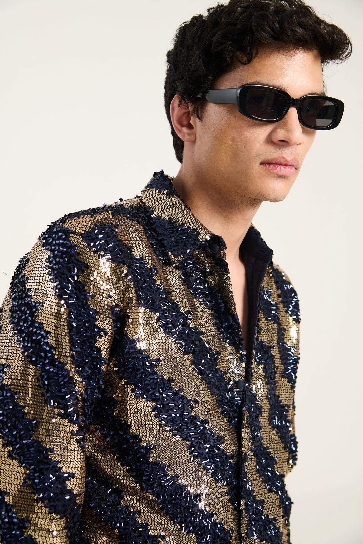 "Le Mallorca" sequins shirt - image 3