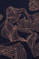 "Abstract" embroidered evening shirt view 2