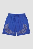 Athens embroidered shorts view 1