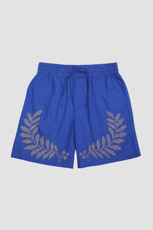 Perte D'ego — Athens embroidered shorts