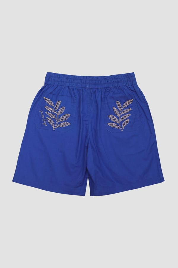 Perte D'ego — Athens embroidered shorts