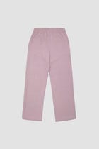 Lavender textured lounge pants view 4