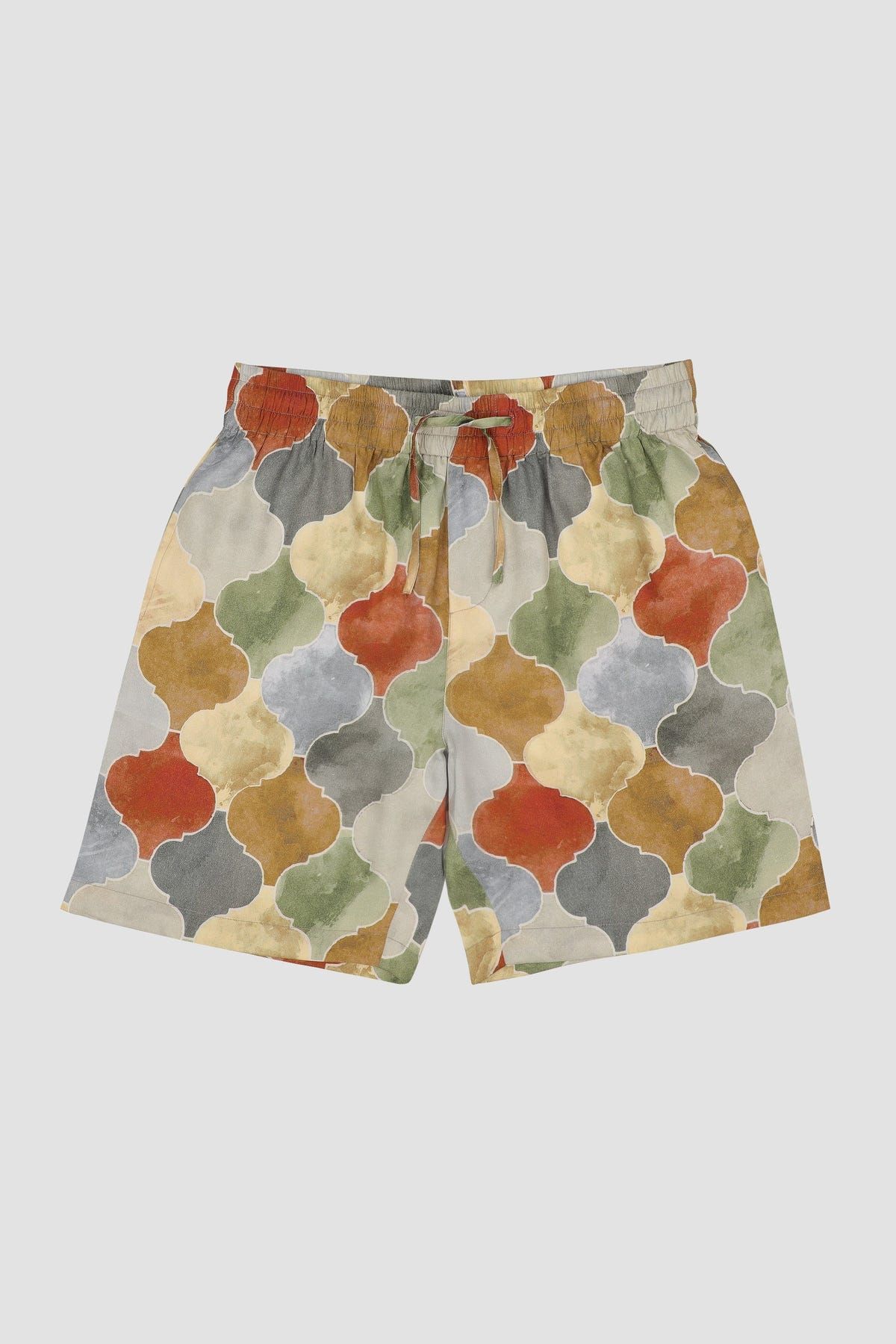 Tiles print shorts - image 1