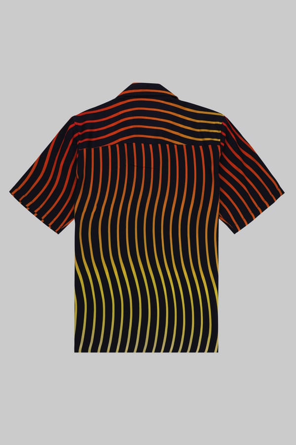 Perte D'ego — Wavy Half sleeve shirt