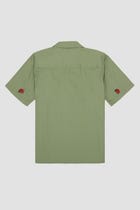 Ladybug beadwork shirt view 4