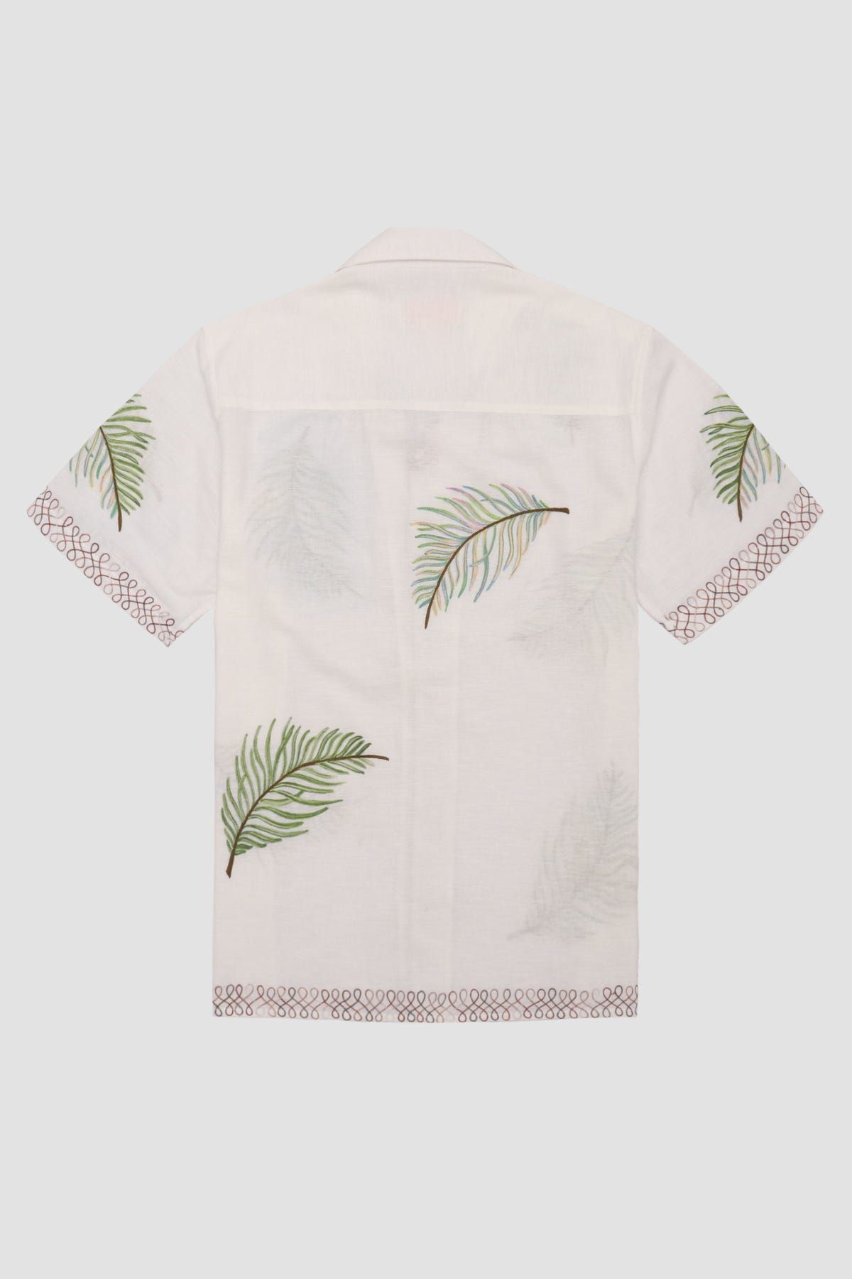 "Le Palm" embroidered Shirt - image 3