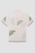 "Le Palm" embroidered Shirt view 3