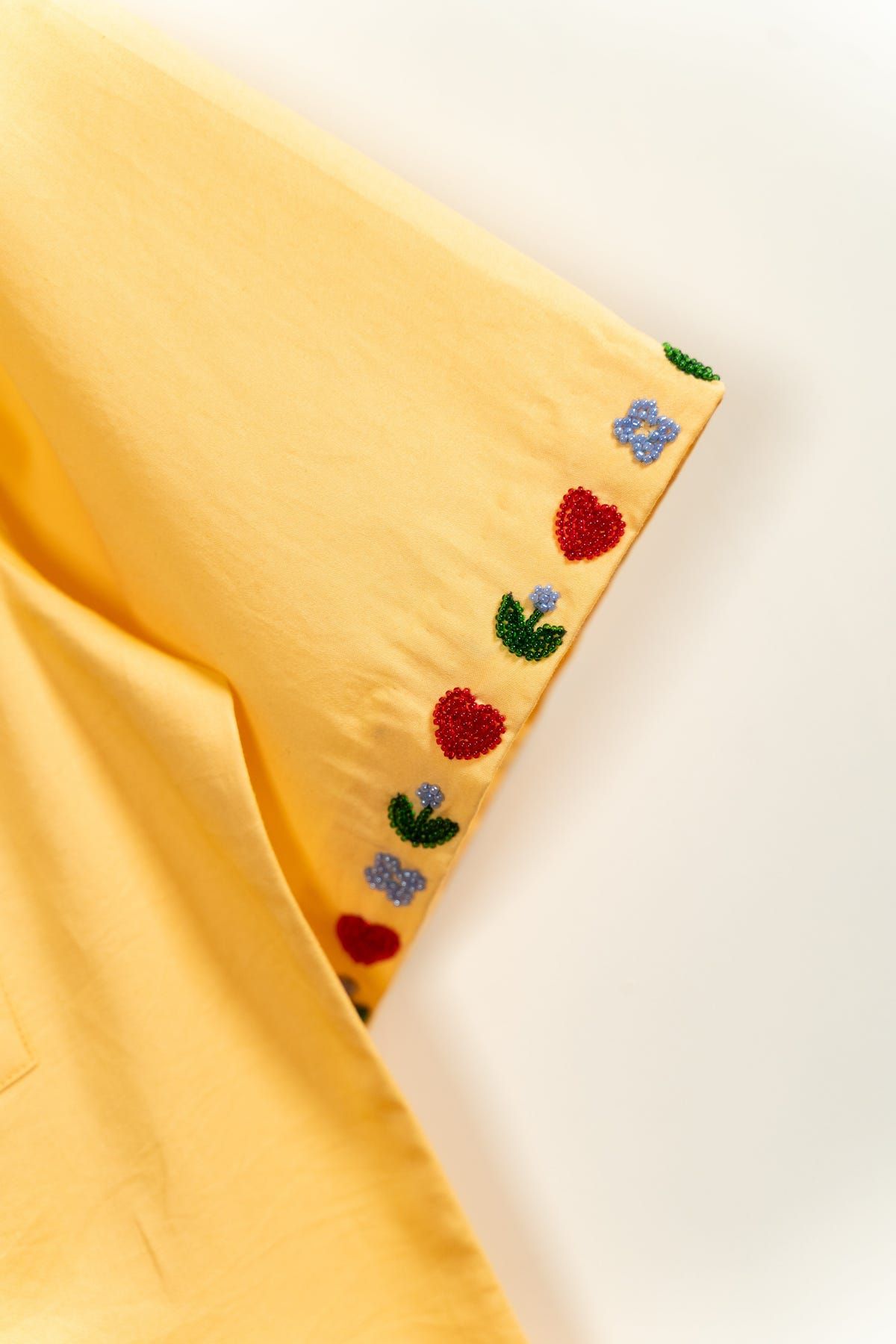 "Love stripes" beadwork shirt - image 5