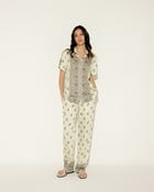 Pistachio Green printed Shirt view 1