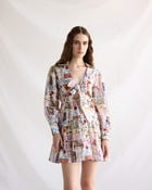 Postcards from summer knot dress view 1