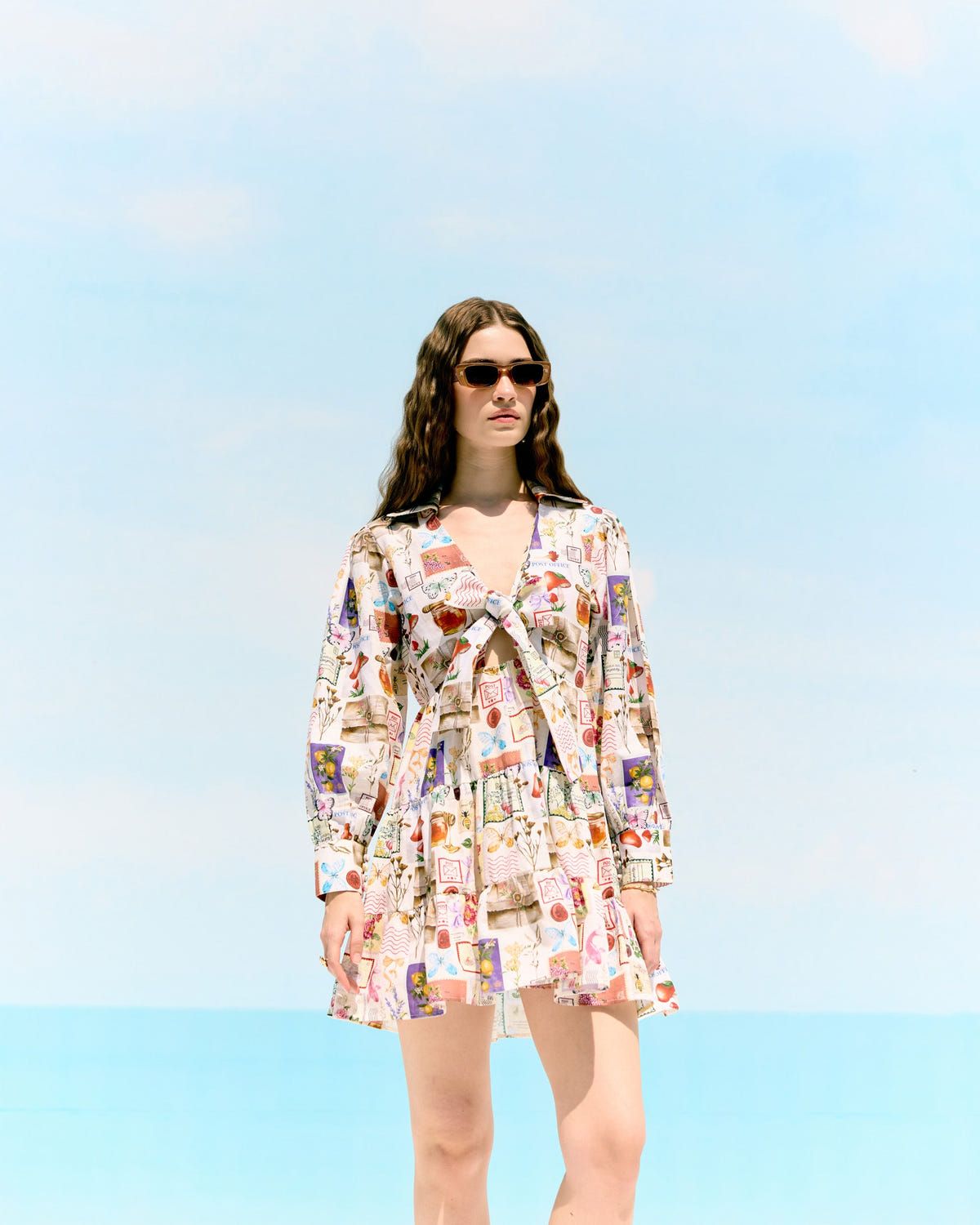 Postcards from summer knot dress - image 2