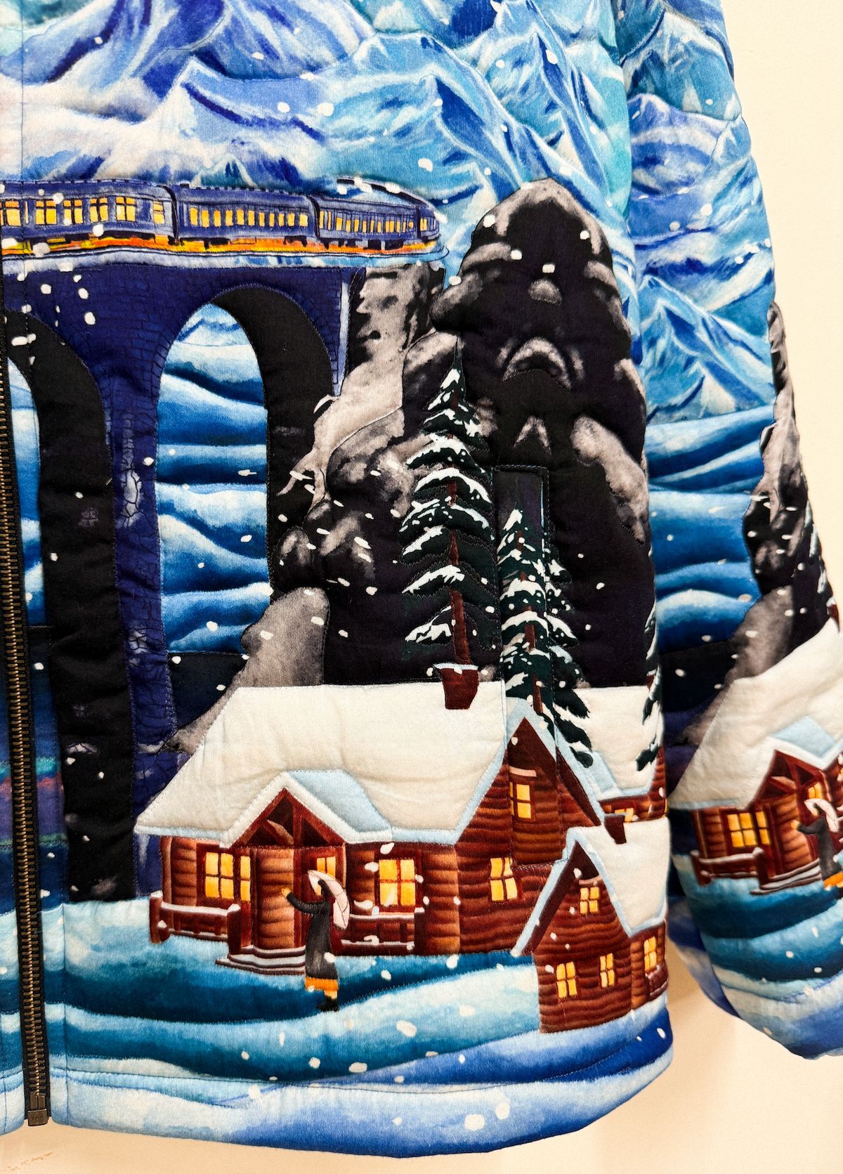"The Polar Express" quilted jacket - image 2