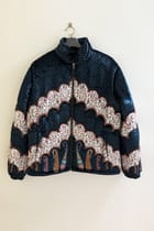 "Midnight paisley" quilted jacket view 1