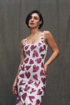 "Save the last dance" hand embroidered dress view 2