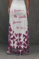 "Save the last dance" hand embroidered dress view 5