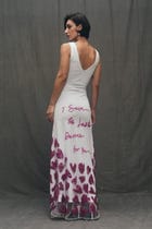 "Save the last dance" hand embroidered dress view 6