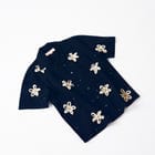 Floral ribbons hand embroidered shirt view 4