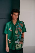 Enchanted forest appliqué shirt view 3