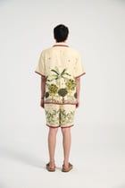 "Palm forest" lounge shorts view 3