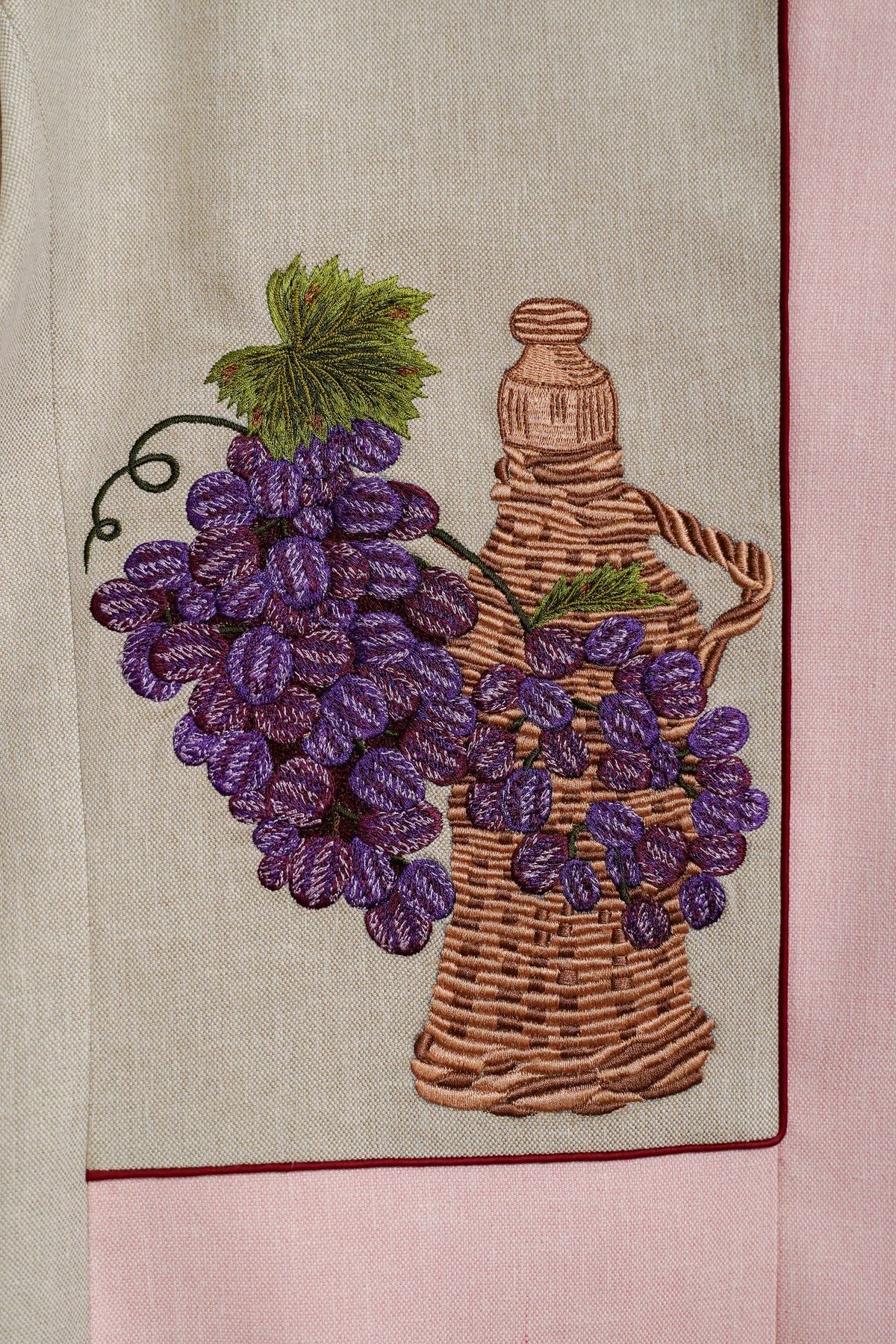 “Le Château” hand embroidered blazer - image 7