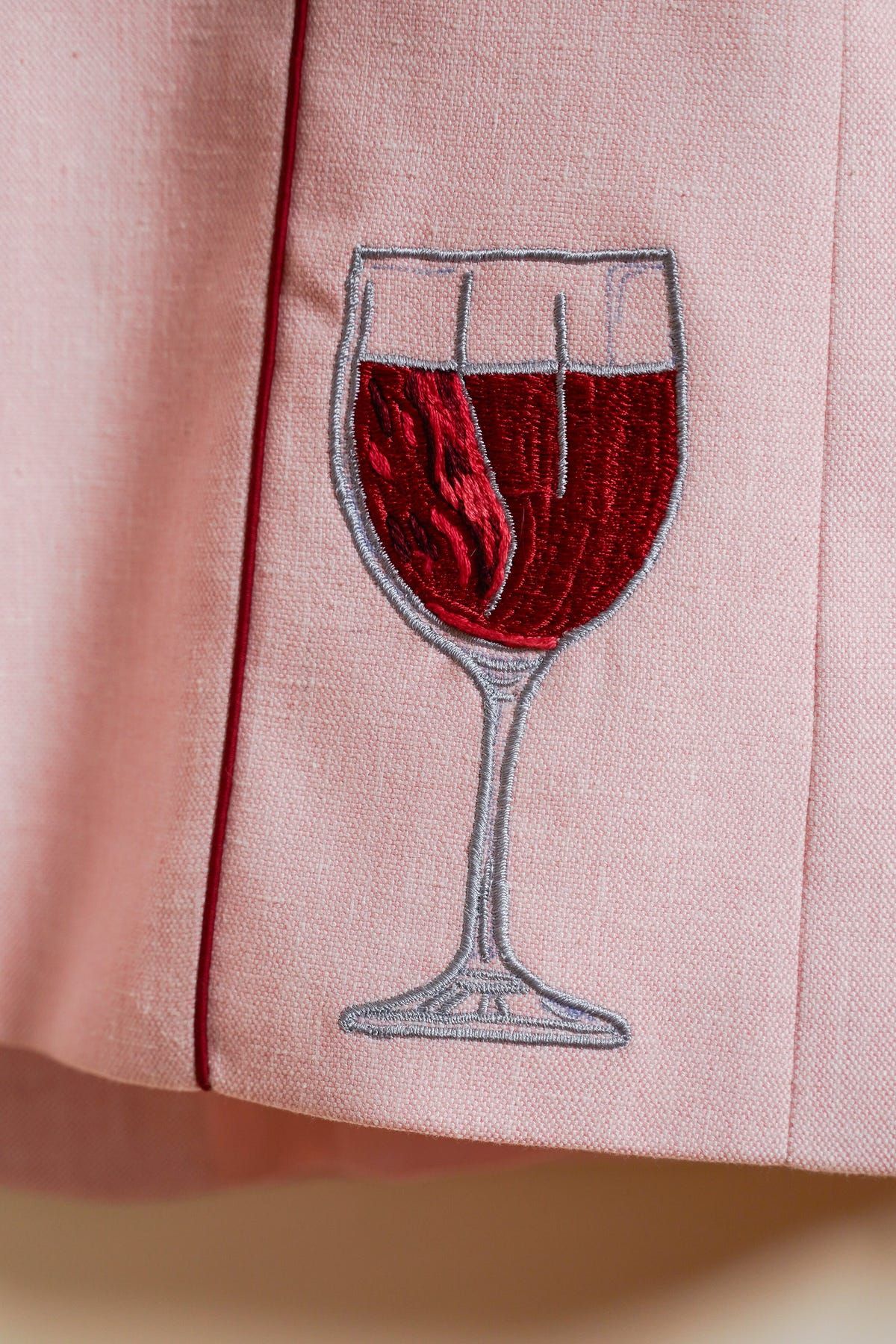 “Le Château” hand embroidered blazer - image 8