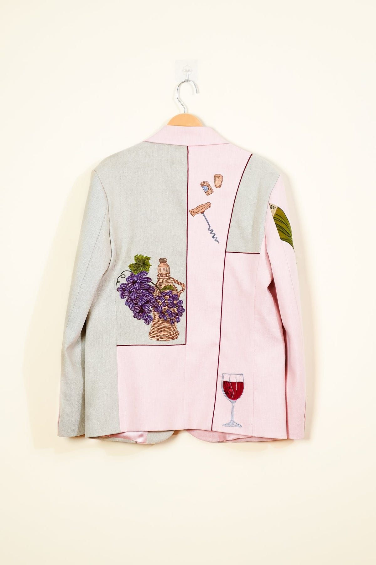 “Le Château” hand embroidered blazer - image 9