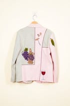 “Le Château” hand embroidered blazer view 9