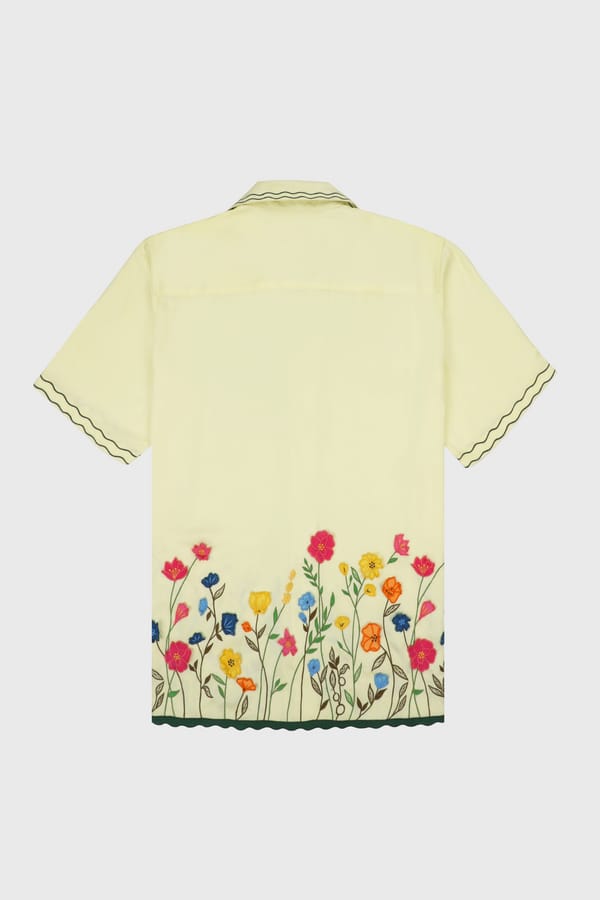 Perte D'ego — "Summer fields" appliquè shirt