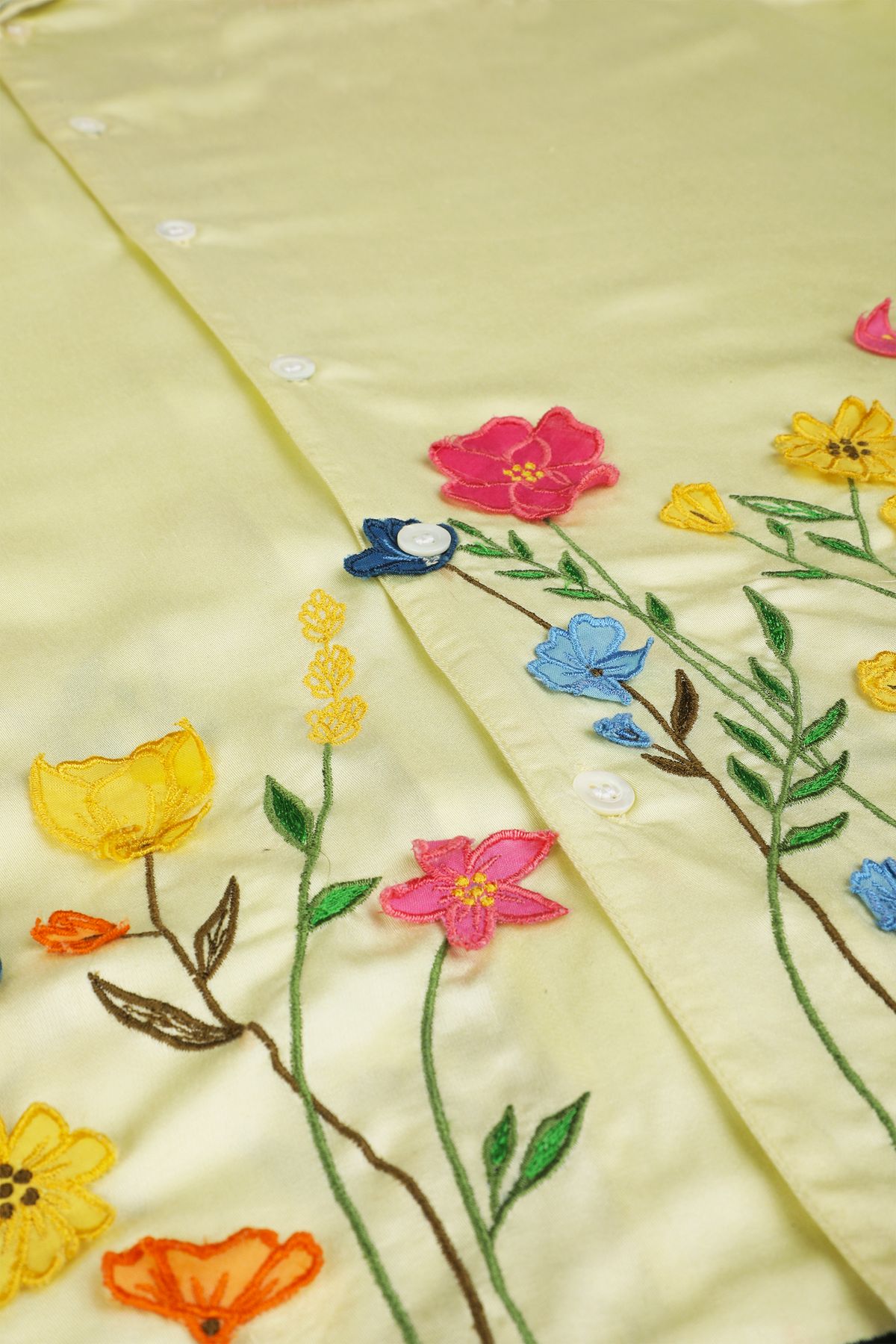 "Summer fields" appliquè shirt - image 3