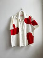 Hearts applique shirt view 1