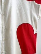 Hearts applique shirt view 2