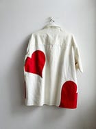 Hearts applique shirt view 3