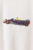 "Grand Prix" hand embroidered T-Shirt view 2
