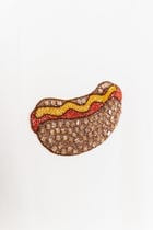 "Le Hotdog" hand embroidered T-Shirt view 2