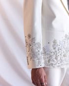 "Le Lumière" hand embroidered blazer view 5