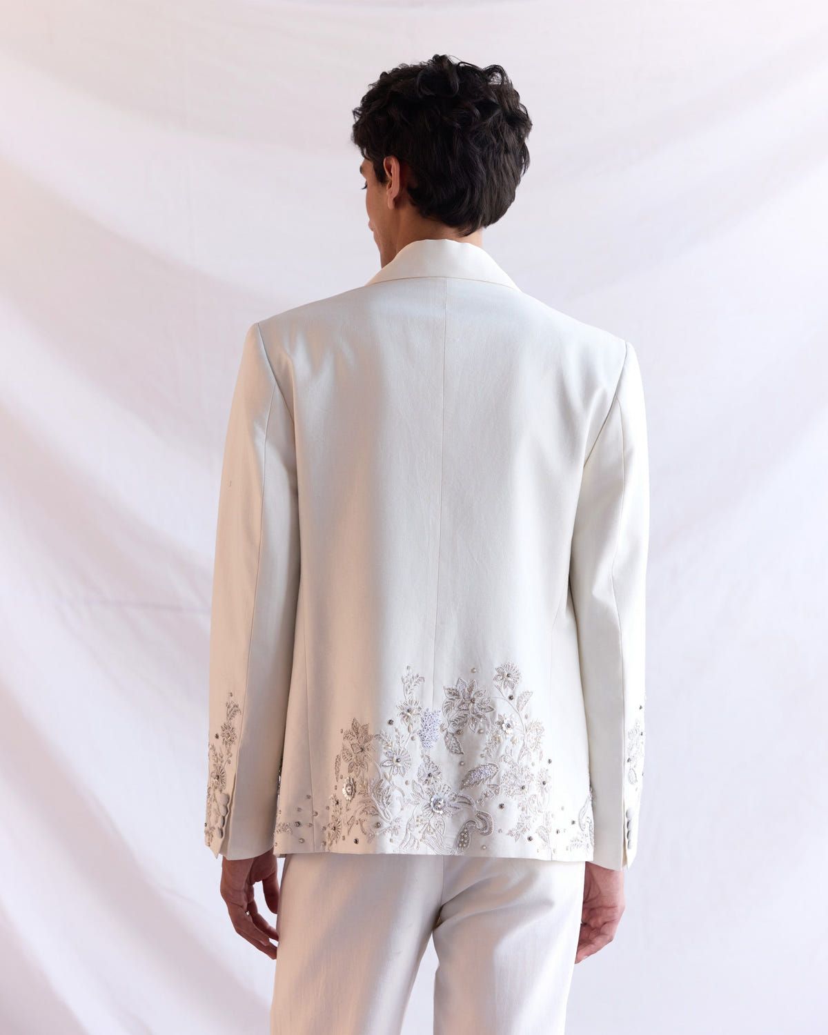 "Le Lumière" hand embroidered blazer - image 7