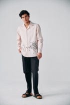 "A fall evening" appliqué shirt view 2