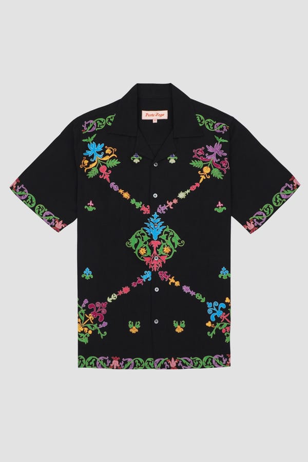 Perte D'ego — "Gulmarg" embroidered shirt
