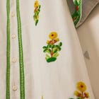 "Le sunflower" beadwork shirt view 3