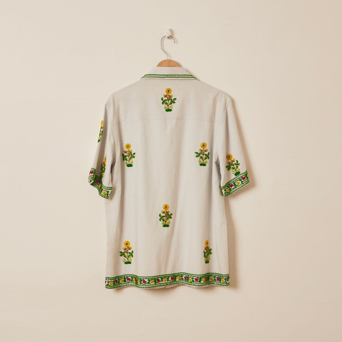 "Le sunflower" beadwork shirt - image 4