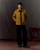 Floral stripes corduroy jacket view 6